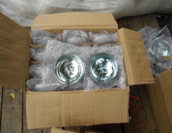 Высокоотражающее небольшое стеклянное дорожное стекло отражающее дорожное стекло солнечное мигающее свечение кошачьи глаза