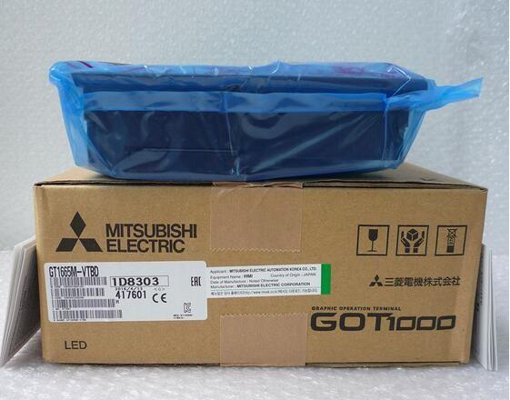 GT1665M-VTBD Mitsubishi GOT 1000 Touch Screen HMI main units 8.4  Height (mm): 190 Width (mm): 241 Depth (mm): 52