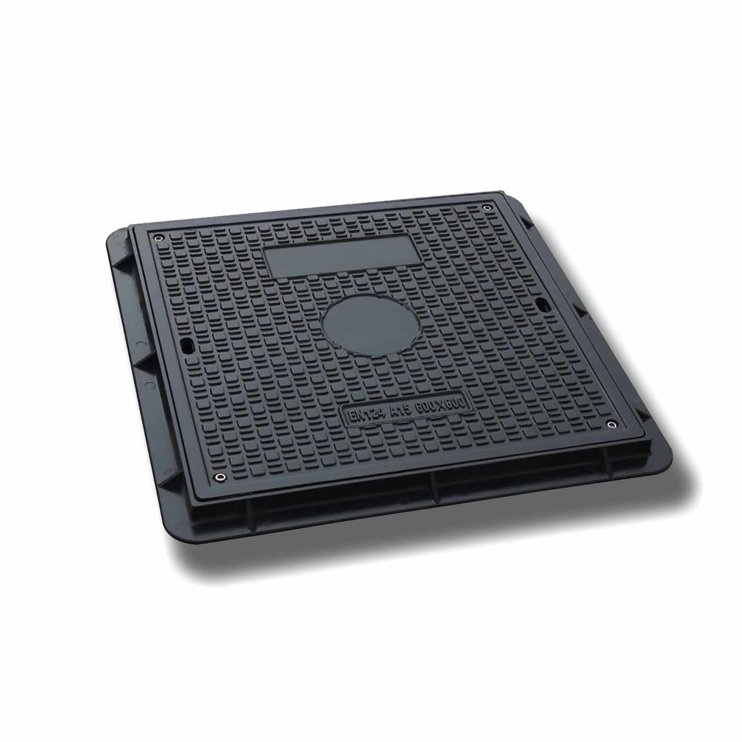 Elite Light / Heavy Duty En124 Прочный длительный длительный FRP / SMC Manhole / Access Cover В проекте очистки воды