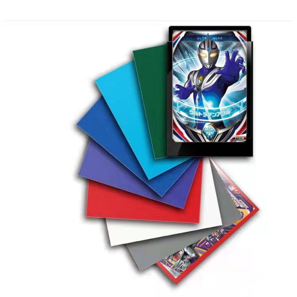 Customized Color Lightweight Shockproof Design Matte Finish Card Sleeves for Business Anime Cards