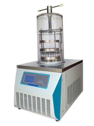 Standard Vacuum Food Lypholizer 0.12m2 Lab Freeze Dryer