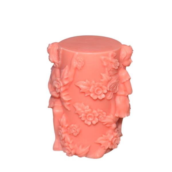 Handmade Silicone Candle Mold 3D Eco Friendly Customized