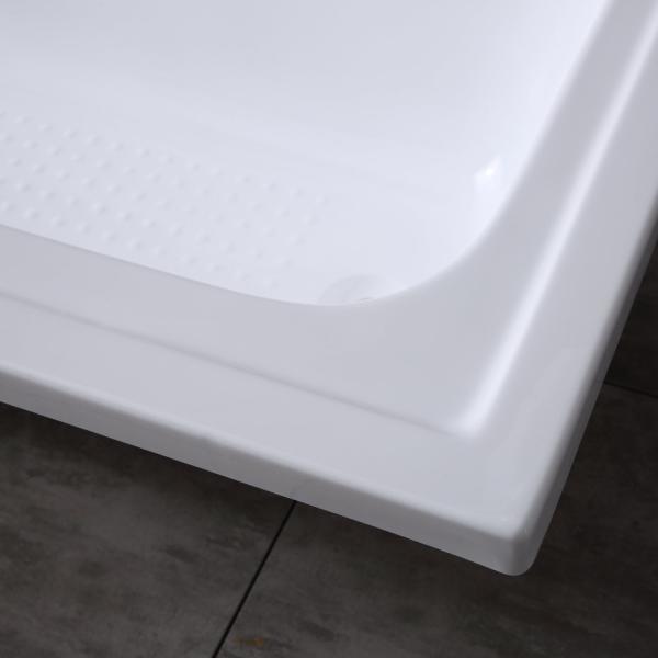 1700mm Simple Acrylic Bathtub with 2PCS Handles Shipping Cost Estimated Delivery Time