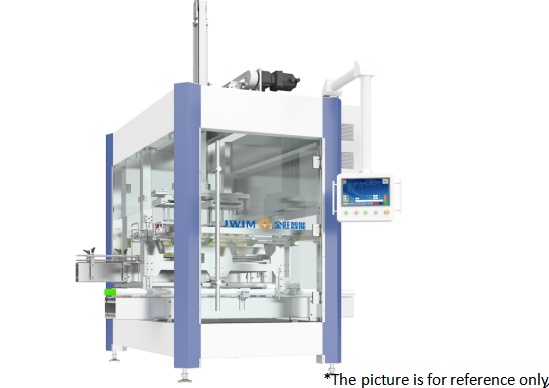Fully automatic carton packing machine with touchscreen frequency converter and