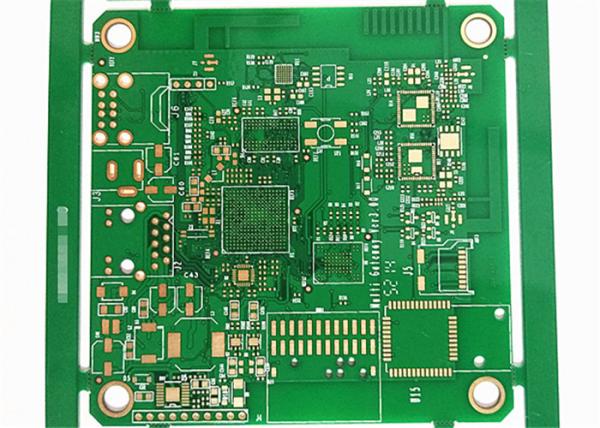 Electronic HDI Printed Circuit Boards FR-4 Immersion Gold Surface Treatment