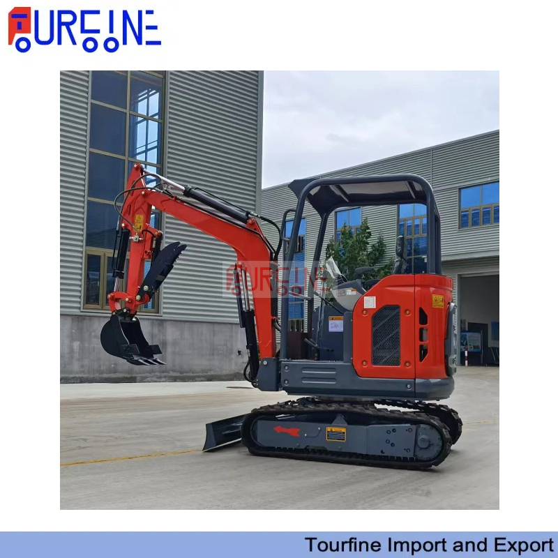 MIni Crawler Excavator 2 Ton 0.07 CBM Bucket Small Excavator For Farm Construction
