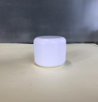 Frasco plástico cosmético 100g do creme dos cuidados com a pele com tampão de parafuso