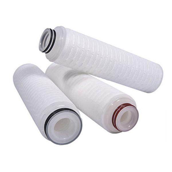 Pure Water Treatment System 10 Inch Pleated PES Membrane Filter Cartridge Replacement