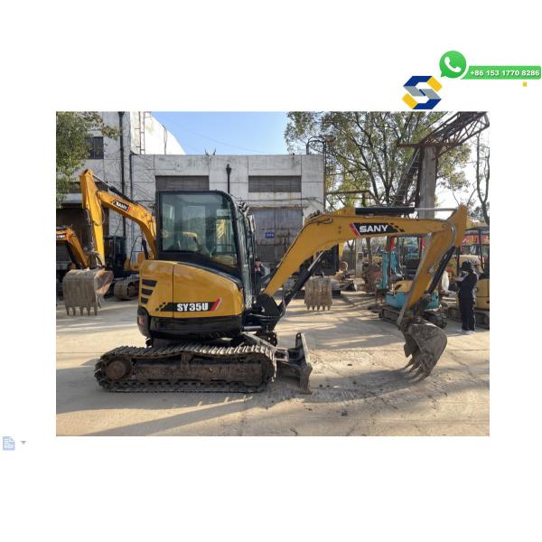 SY35U 3.5TON peso China proveedor 100% nueva producción de maquinaria Sany 35u mini excavadora