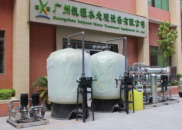 12TPH Salt Water Filtering Plant Water Filters Reverse Osmosis Plant With Ozonator