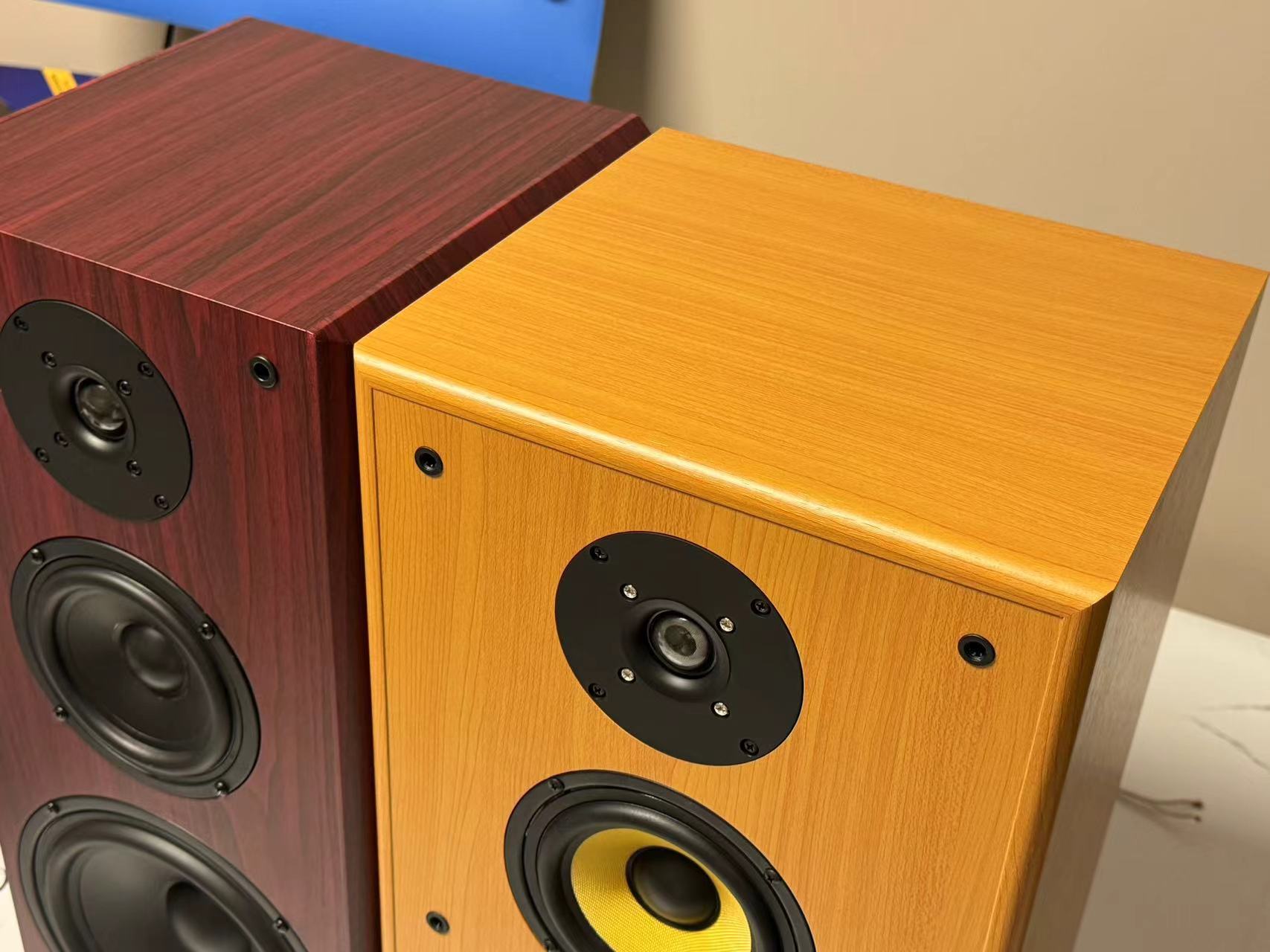 Cyclone No. 8 8-inch High-Fidelity HiFi Bookshelf Speaker RGB LED Battery-Powered Audio Karaoke for Home Theatre
