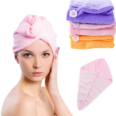 New Fashion 60*22cm Microfiber Absorbent Magic Quick Dry Hair Cap Dry Hair Hat Dry Hair
