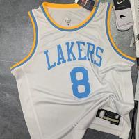 Jérsei retro branco do basquetebol de NBA Team Jerseys Edition 8