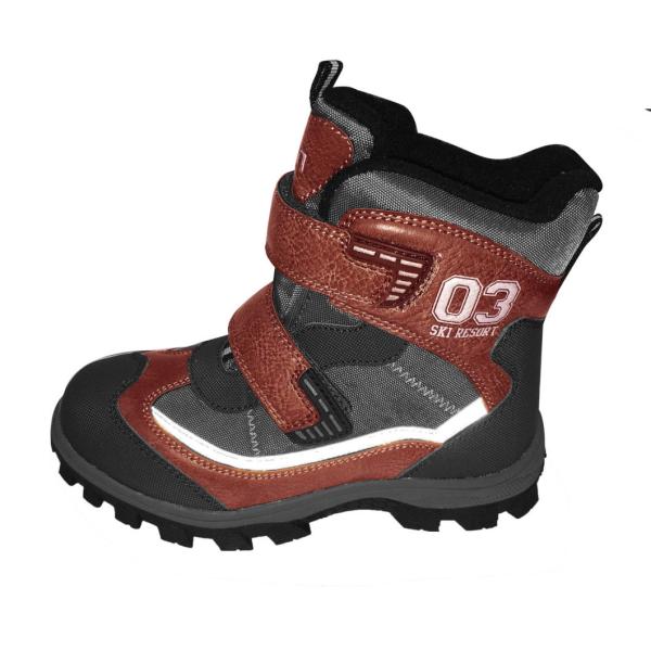 Pu Waterproof Winter Boots , Kids Cute Winter Boots