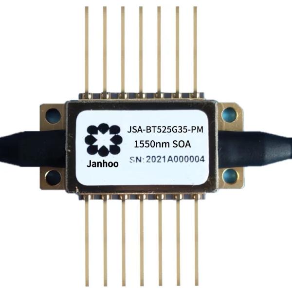 Janhoo 1550nm G35 PM High Saturation Power Butterfly SOA Semiconductor Optical Amplifier