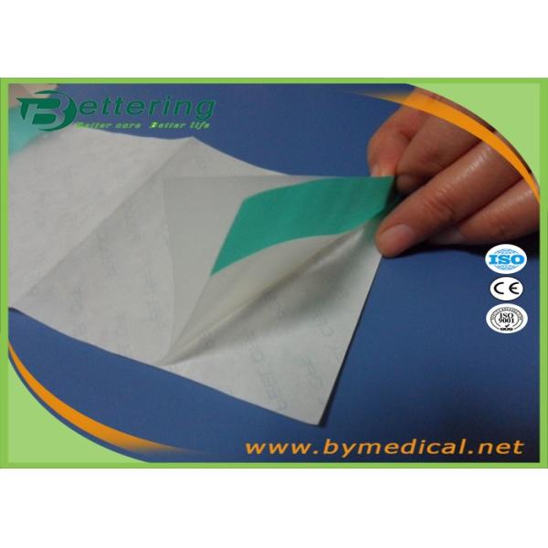 Surgical Polyurethane Film Dressing , Adhesive Incise Drape Operation Drape Film