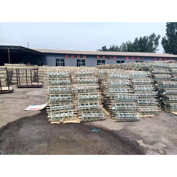 Post type glass electrical insulator