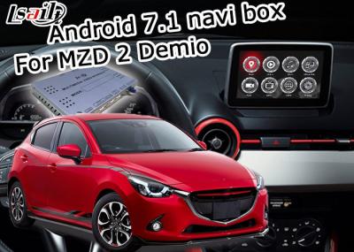 Automóvel carplay opcional do androide da relação video da caixa da navegação do carro de Mazda 2 Demio Android 7,1