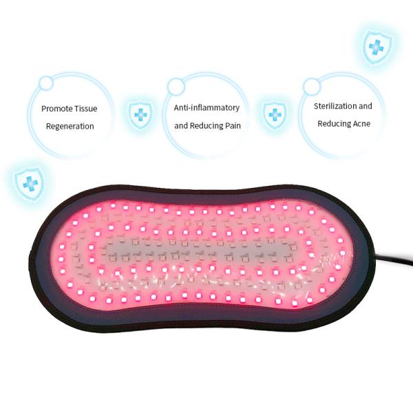 Silicone Surface Led Light Therapy Pads Anti Static Near Infrared Heating Pad For Feet