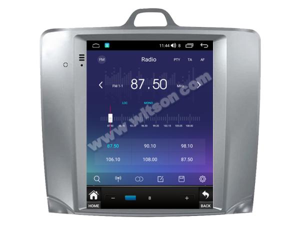 9.7'' Tesla Vertical Screen For Ford Focus 2 3 Mk2 Mk3 2004-2011 Android Car Multimedia Player