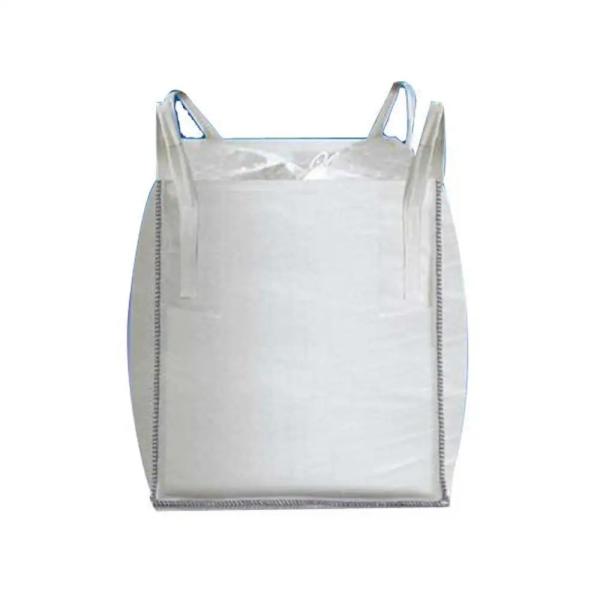 Supplier Super Sack 1 Ton Jumbo Bags Big Bulk Bag Top Cross Packing Flat Color Food Grade Flat Bottom 1500kg 1000kg