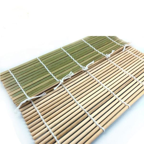 High Quality Reusable Natural Bamboo Sushi Rolls Biodegradable Japanese Food Mat Sushi Maker