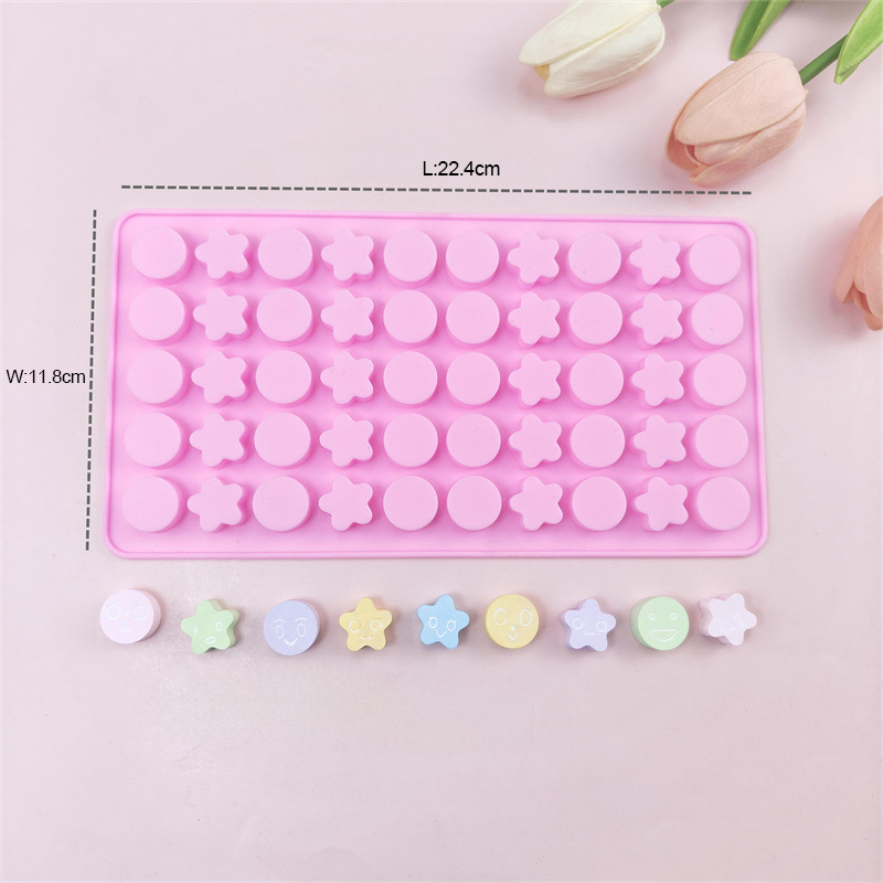 Disposable Silicone Mold Mini Cartoon Animal Wax Bottle Sugar Chocolate Candy Fire Paint Wax Grain Mousse Cake Tools Decoration