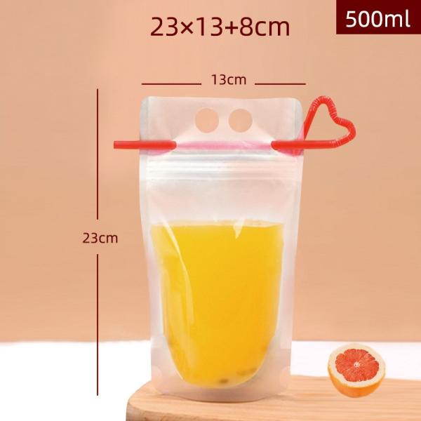 Пакет для упаковки свежих фруктовых соков и холодных напитков, пакет для транспортировки пищевых продуктов, гибкий пакет