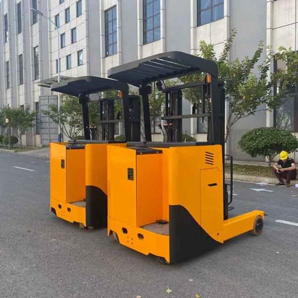 2000kg 48V CQD20BS 2.0T Electric Reach Forklift Stand Type Reach Truck Electric