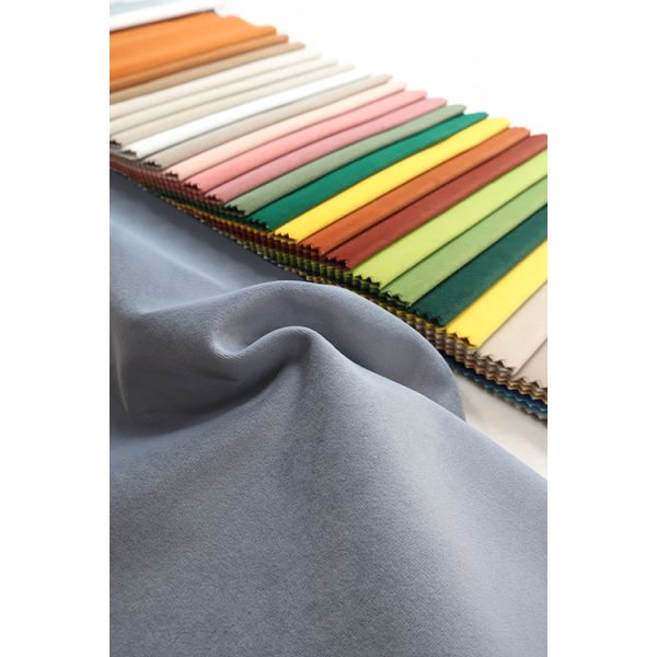310gsm Fine Matte Plain Wear-resistant Frosted Velvet For Sofa