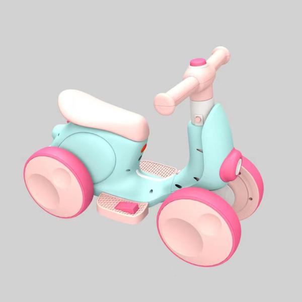 Kids Baby 6V Electric Nbalance Car with Bubble and Music Lighting Max Loading 30kg