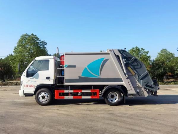 Foton Small Card Star 4 square Compression Garbage Truck for Garbage Cleaning and Transfer Gross Vehicle Weight 18000