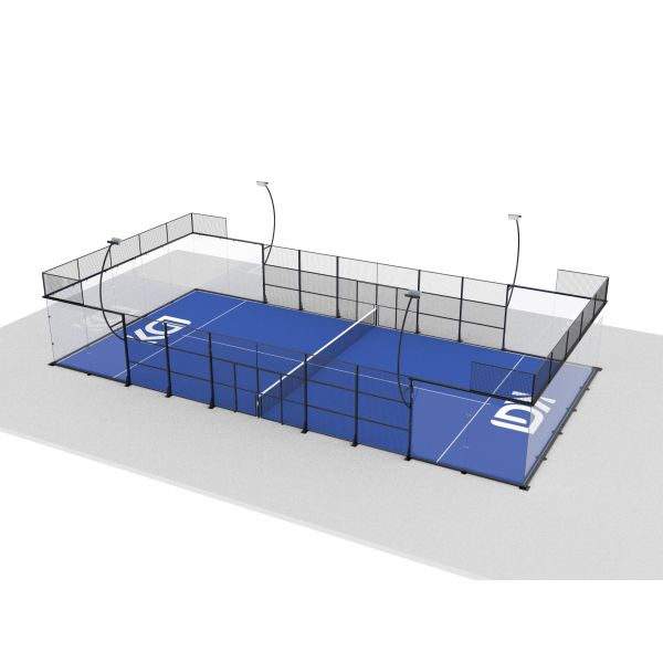 Premium Padel Court Manufacturer Modern Design Professional Indoor Padel Tennis Court