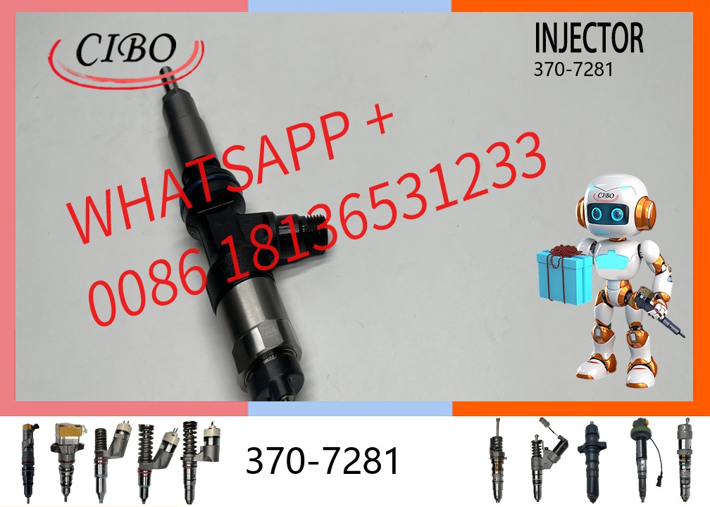 original 370-7281 Common Rail Fuel Injector 295050-0361 295050-0360 2950500360 for C7.1 C4.2 C4.4 Engine E330D E336D 336 Excavator S10 Pickup Diesel Truck original new injector