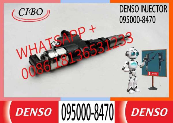 Pares de maquinaria de construcción 0950008470 095000-8470 inyector de combustible para Toyota Dyna 4.0 D 122 N04C N04C-TF N04C-TQ