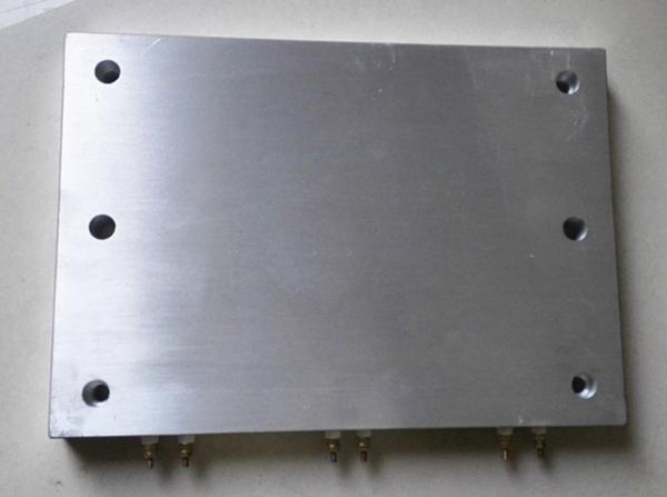 flat aluminium Electric Heating Plates / Aluminum hotplate for hot press laminators