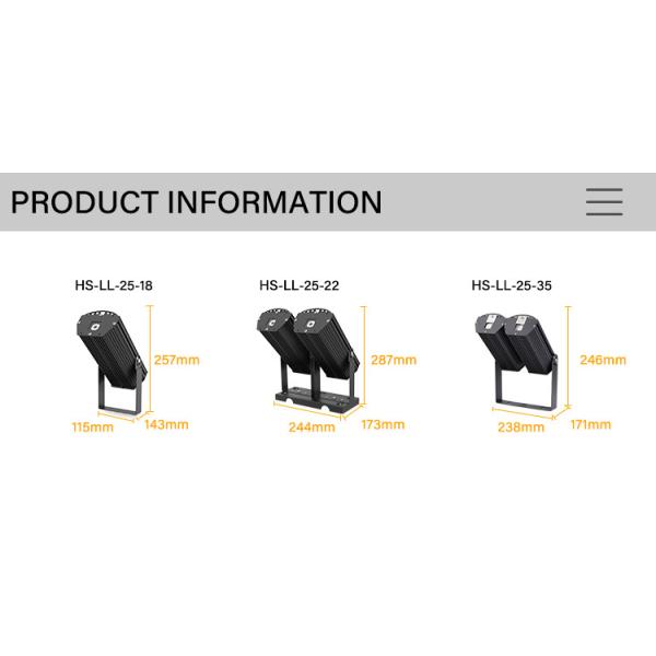 Tipo de LED Luz verde/azul Luces láser comerciales con ángulo de haz de 90°/110°