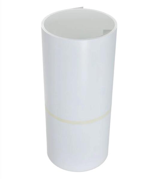 Alloy3105 0.020 x 18Inch White/White Color Flshing Roll Colored Coating Aluminum Trim Coil Used For Aluminum Gutter Coil