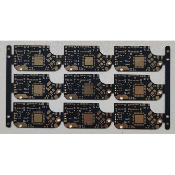 Custom Multilayer PCB Manufacturing with Immersion Gold for Wireless Devices