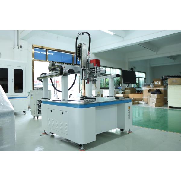 Machine de soudage automatique à laser à fibre continue de 3000w batterie au lithium