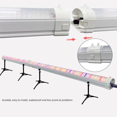 Lampe de culture LED 150W 4ft sous-canopée pour plantes, spectre complet, Samsung Lm301h EVO Lm281b, gradation 0-10V bidirectionnelle, éclairage intérieur
