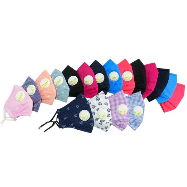 Máscara protetora adulta das crianças laváveis exteriores do Pm 2,5 da máscara da tela tecida