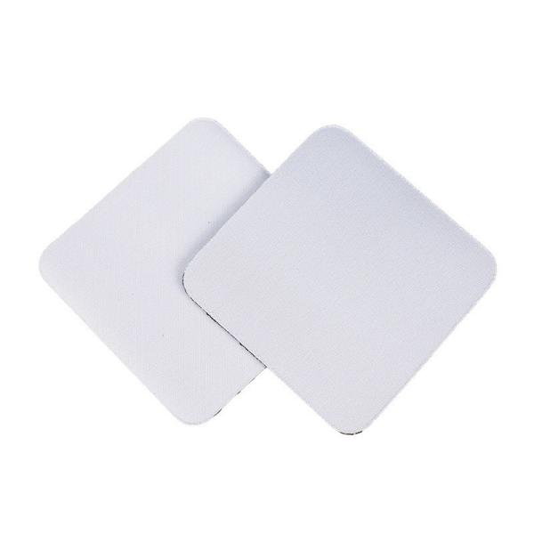 Non Slip Heat Resistant Sublimation Rubber Coasters Customized 10*10cm*3mm/5mm