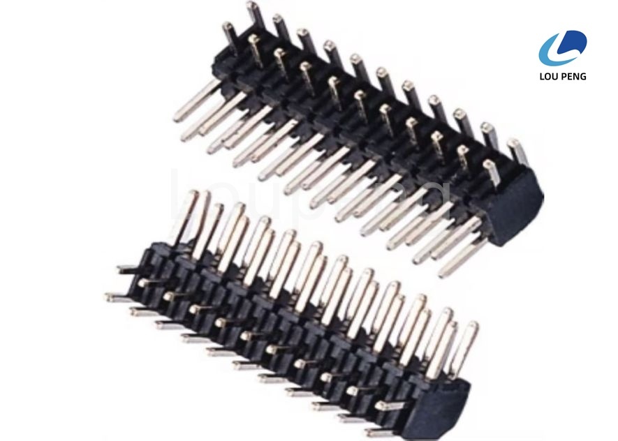 Dielectric Withstanding AC 500V PIN Header Connector Copper Alloys Contact and Retention Force 700g Min Offering Electrical Interface