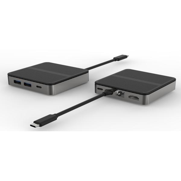 Power Type C To Usb Adapter Square USB 3.0/2.0 Hub Data Transfer And Connectivity For Laptop Pc Computer