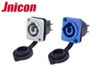 Do soquete impermeável da tomada IP65 de Powercon adaptador profissional do poder da tela do diodo emissor de luz de Jnicon