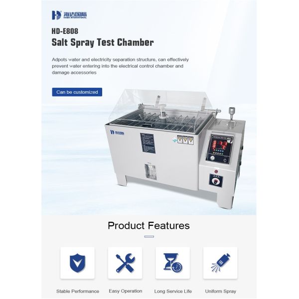 Lab PV Salt Spray Tester Salt Spray Corrosion Testing Chamber Machine Photovoltaic Module Salt Spray Aging Testing Equipment