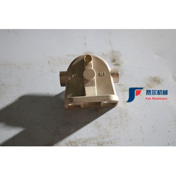 Durable Yuchai Spare Parts Original Fuel Filter Base For Loader Parts