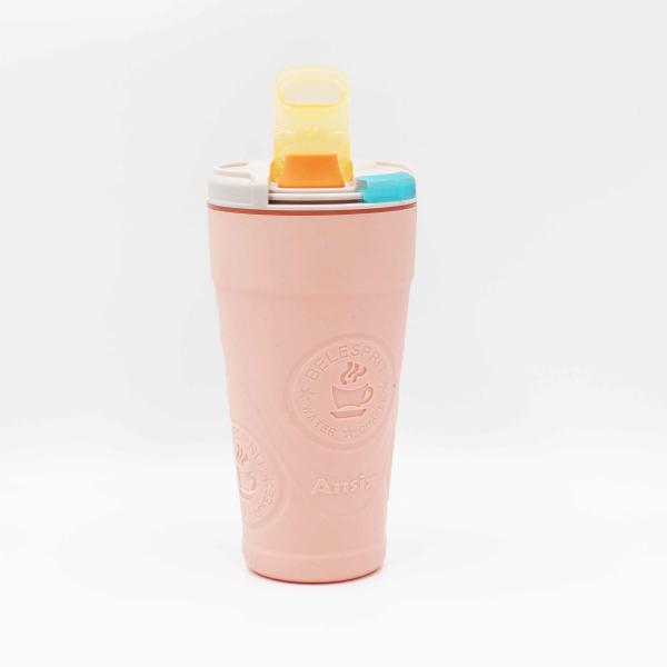 Plastic Silicone Reusable Biodegradable Coffee Cup Outdoor Travel use