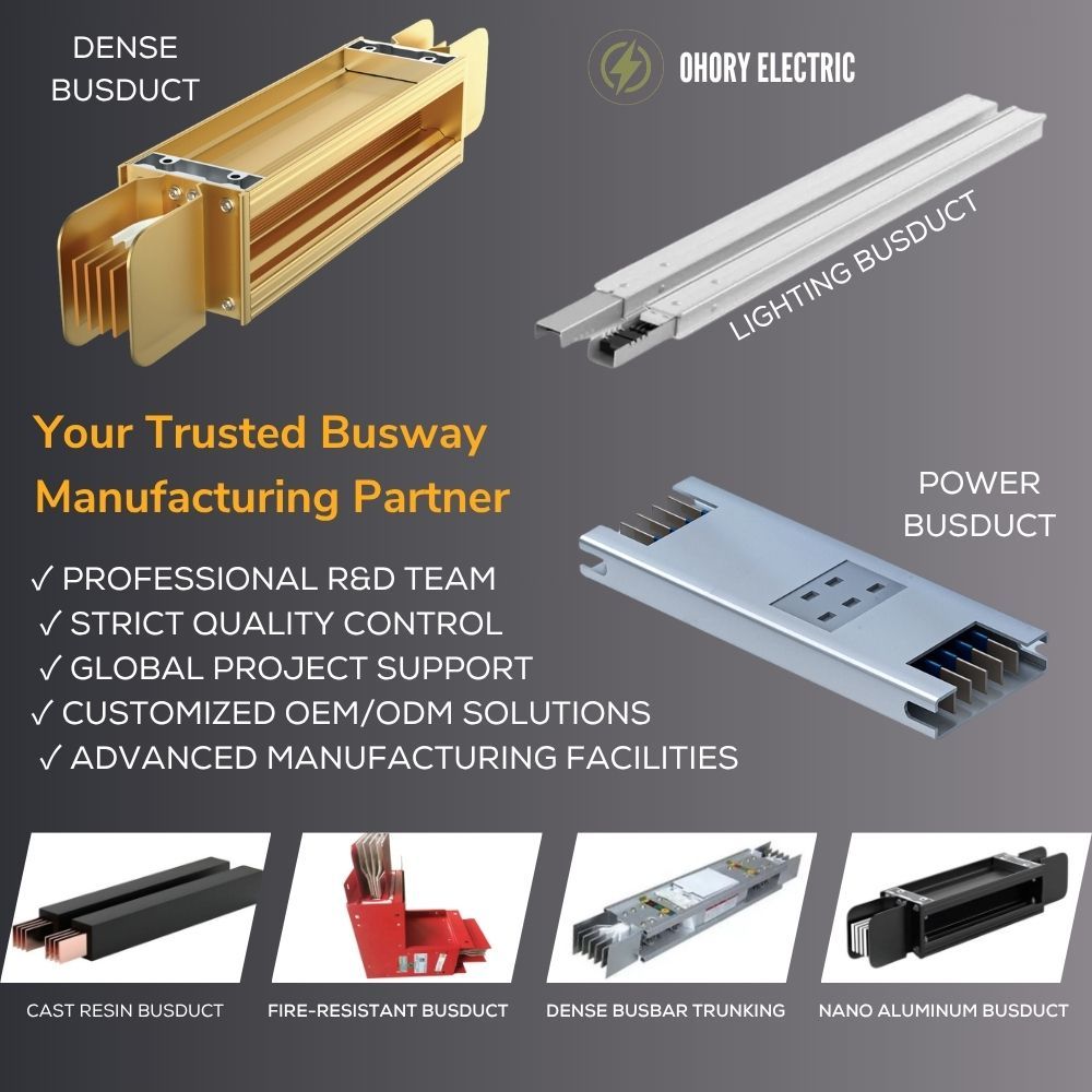 AI+ Intelligent Data Center Busway System 1250A-6300A IP68 Protection For Data Centers
